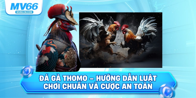 Đá gà thomo hướng dẫn luật chơi và cược an toàn