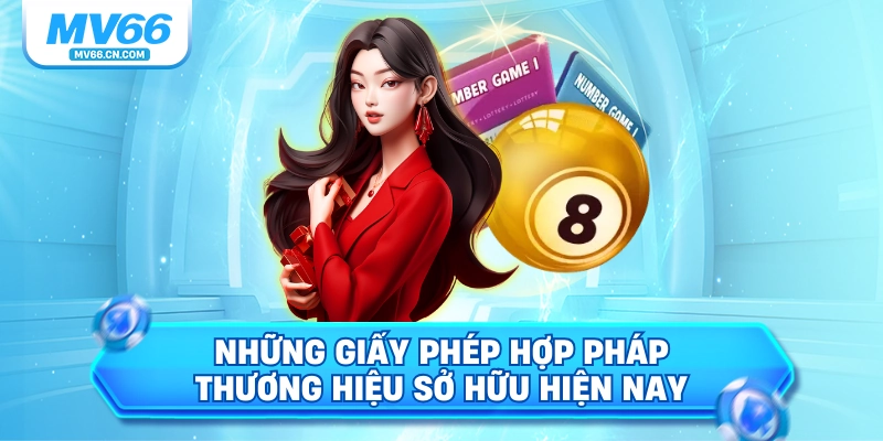 Những giấy phép hợp pháp thương hiệu sở hữu hiện nay